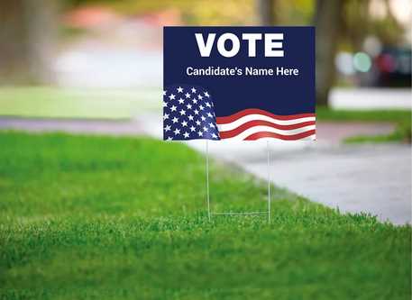 Know the basics of lawn signs