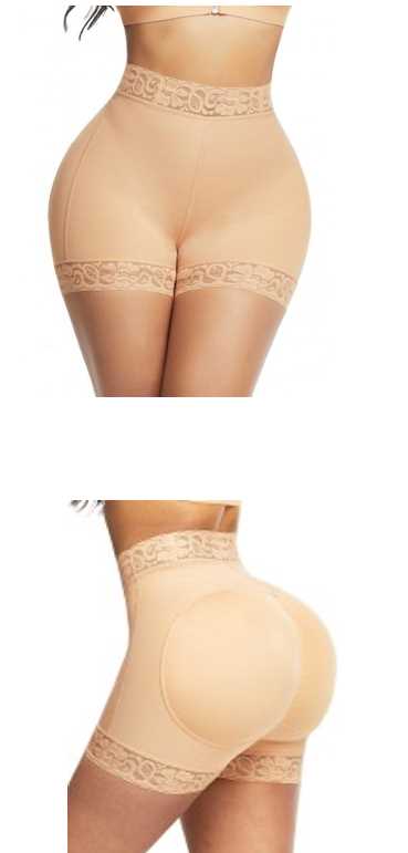 Deep Skin Color Lace Trim Stomach Control Panties Best Selling
