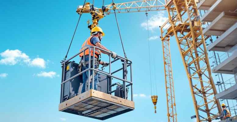 Enhancing Safety and Efficiency on Construction Sites with a Man Basket for Crane